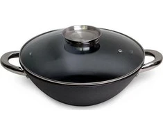 Kamille wok Teflonowa Iron 28cm