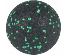 Masažo kamuoliukas Enero Fit EPP, 8 cm, juodas