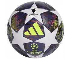 adidas UCL 25/26 Final League J350 Violetinis ir Baltas Futbolo kamuolys JX9098