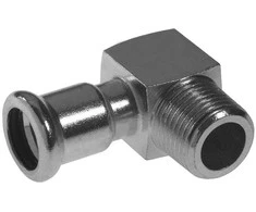 KAN-therm alkūnė su išoriniu sriegiu, trumpas 15x1 / 2 "- 620208.6