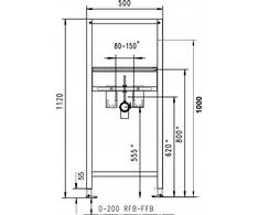 KAN-therm JOMO JOMOTech STELAZ UM.H=1120/1-OT
