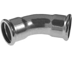 KAN-therm alkūnė 45° 35x35mm plienas - 6240531