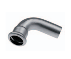 KAN-therm Nipple alkūninis presas 90° INOX 76.1x76.1 - 6230037