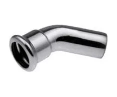 KAN-therm Plieninė spenelinė alkūnė Sprinkler 45° 54 x 54mm (6240509)