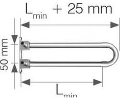 KAN-therm alkūninis spaustukas su laikikliu 300 mm 18x2,5 (1109068034)