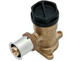 KAN-therm čiaupo jungtis su PRESS ąselėmis 20x2mm G1/2" - K-085069