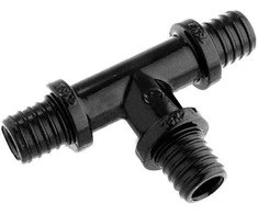 KAN-therm PPSU suspaudimo trišakis 25x3,5 / 18x2,5 / 18x2,5 - 9018.070