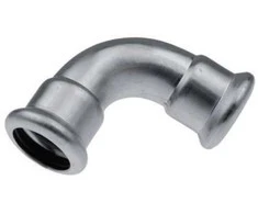 KAN-therm Presuota alkūnė 90° 28mm neoksinis plienas - 6190239