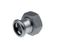 KAN-therm Presuojama jungtis 22mm GW 1'' su plokščia tarpine (6191757)