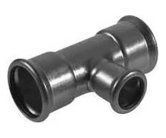 KAN-therm tee 42x28x42mm Inox Press (1609260052)