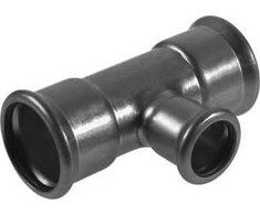 KAN-therm tee 76,1x54,0x76,1 Inox Press (1609260039)