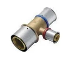 KAN-therm žalvarinis redukcinis trišakis 25 x 16 x 20 mm (K-040602)