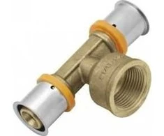 KAN-therm trišakis su presuotu žiedu 20x2 G1/2 GW Presas (1009258001)