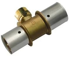 KAN-therm marškinėliai su presuotu žiedu su GW 16x16mm x 1/2" - K-904000