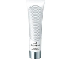 "Kanebo Sensai Silky Purifying Mud Soap Wash and Mask" muilas ir kaukė 125ml