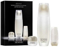 Set Sensai: Absolute Silk Radiance &amp; Hydration Essence Lotion For Face, 125 ml + Absolute Silk Deep Moisturizing Fluid For Face, 16 ml + Total Form Expert Firming &amp; Lifting Kreminis For Face, 9 ml