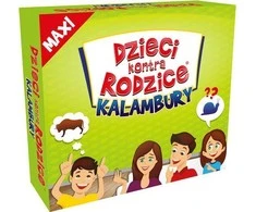 Kangur Gry „Kangaroo Games“ žaidimas „Kangaroo“ prieš tėvus „Charades Maxi“ 71443