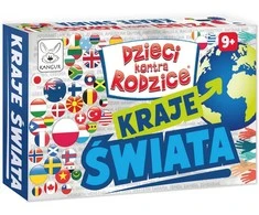 Kangur Gry Dzieci kontra rodzice gra Kraje wiata 42876