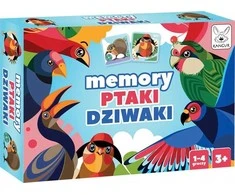Dėlionė Kangur Kengūros žaidimų atminties žaidimas „Paukščių keistuoliai“ 40896