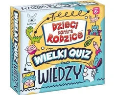Dėlionė Kangur Gry Žaidimai „Kengūros žaidimai Vaikai prieš tėvus“ Žaidimas „Didžioji žinių viktorina 75079“.