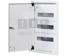 Kanlux 35681 Metalinis modulinis skirstomasis skydas 3x12, įleidžiamas IP30 N+PE I klasė, baltos durys KP-DB-I-MF-312 balta 35681