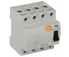 „Kanlux“ 4P 40A 0,03A diferencialinis automatinis jungiklis, tipas AC KRD10-4/40/30-AC VDE 38741