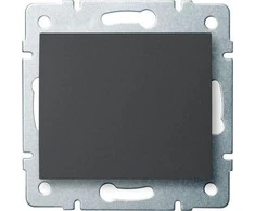 Kanlux 25243 LOGI Vienpolis sraigtinis jungiklis 10AX 250V grafitas 021000141 25243