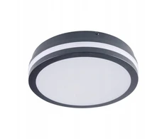 Kanlux BENO LED lubinis šviestuvas 12-18W CCT-O G 1070-1740lm 3000-4000K šilta/neutrali IP65 apvali Ø22 II klasė 5 metų garantija grafitas 38789