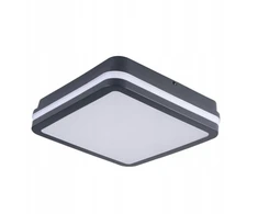Kanlux BENO LED lubinis šviestuvas su jutikliu 12-18W CCT-L-SEG 1100-1770lm 3000-4000K šilta/neutrali IP65 II klasė 5 metų garantija grafitas 38788