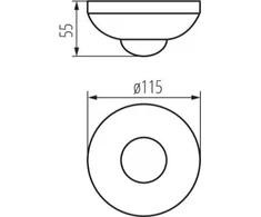 Kanlux PIR ZONOS JUDESIO JUTIKLIS JQ-37-B