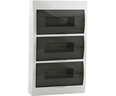 Kanlux Modulinis perjungimo įrenginys DB312S 3 x 12 IP40 dangtelis 470 x 307 x 100mm (3836)