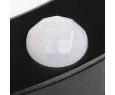 Kanlux LED įleidžiamas šviestuvas su ERGA PIR jutikliu 17W CCT-B max 1600lm 3000-6500K šilta/neutrali/šalta IP20 5 metų garantija juodas 24605