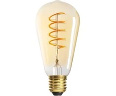 Kanlux LED lemputė FILAMENT E27 XLED ST64 4W- SW 250lm 1800K labai šiltos spalvos 23517