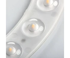 Kanlux LED lubinis šviestuvas su judesio jutikliu FOGLER E 24W NW apvalus Ø 38 1800lm 4000K neutrali spalva IP20 I klasė balta 18124
