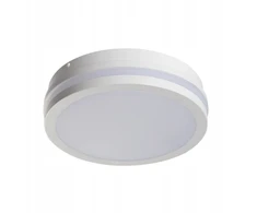 Kanlux LED lubinis šviestuvas su jutikliu BENO 12-18W CCT-O-SEW max 2080lm 3000-4000K šilta/neutrali IP65 Ø22 II klasė 5 metų garantija balta 38777