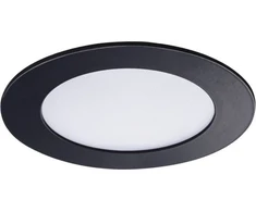 Kanlux LED šviestuvas 6W ROUNDA V2LED6W-WW-B 270lm 3000K juodas 33562