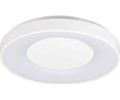 Lubinis šviestuvas Lampa sufitowa Kanlux Vand 37326 plafon sufitowy 1x17,5W LED 4000K balta