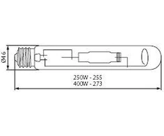 Kanlux Metalų halogenidų lempa E40 400W (12756)