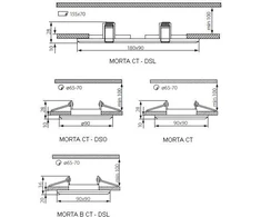 Kanlux MORTA CT- DSO50- SR (19442)