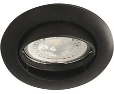 Įleidžiamasis šviestuvas KANLUX VIDI, 1 x GX5,3, max 50 W, juodos sp., Ø8,2 cm