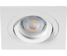 Įleidžiamas šviestuvas KANLUX SEIDY CT-DTL50-W/M, 12 V, 50 W, GU5.3, kvadrato f., baltos sp.