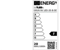 Kanlux NAŚW.LED GRUN NV LED-20-B-SE