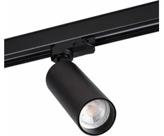 Kanlux Rail projektorius, maks. 10 W, GU10, 220–240 V, IP20, ATL2, GU10-B, juodas, 33139