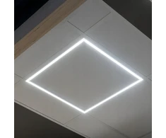 Kanlux LED apšvietimo rėmas AVAR U 6060 32W-NW 3800lm 4000K IP20 II kl. baltas 26778