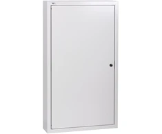 Kanlux 29326 Metalinis modulinis skirstytuvas 5x18 paviršinis IP30 N+PE I klasė baltos durys KP-DB-I-MS-518 balta 29326
