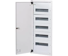 Kanlux 35683 Metalinis modulinis skirstytuvas 5x12, įleidžiamas IP30 N+PE I klasė, baltos durys KP-DB-I-MF-512 balta 35683
