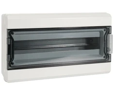 Kanlux Modulinė viršutinio montavimo paskirstymo dėžutė KDB-IP65-S18T MK2 18P IP65 IK08 II klasė pilka (90124)