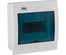 Kanlux Įleidžiamas paskirstymo skydas su DIN bėgeliu, 6 moduliai, IP30, IK07, KDB-F06T 23616