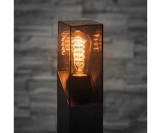 Sieninis šviestuvas Sieninis lauko šviestuvas KANLUX Laven, IP44, 1 x E27, max 10W, 13,5 x 8 x 25 cm
