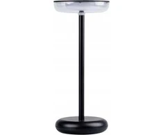 Kanlux stalinė lempa Kanlux Fluxy 37311 stalinė lempa 1x1.7W LED 3000K juoda/skaidri